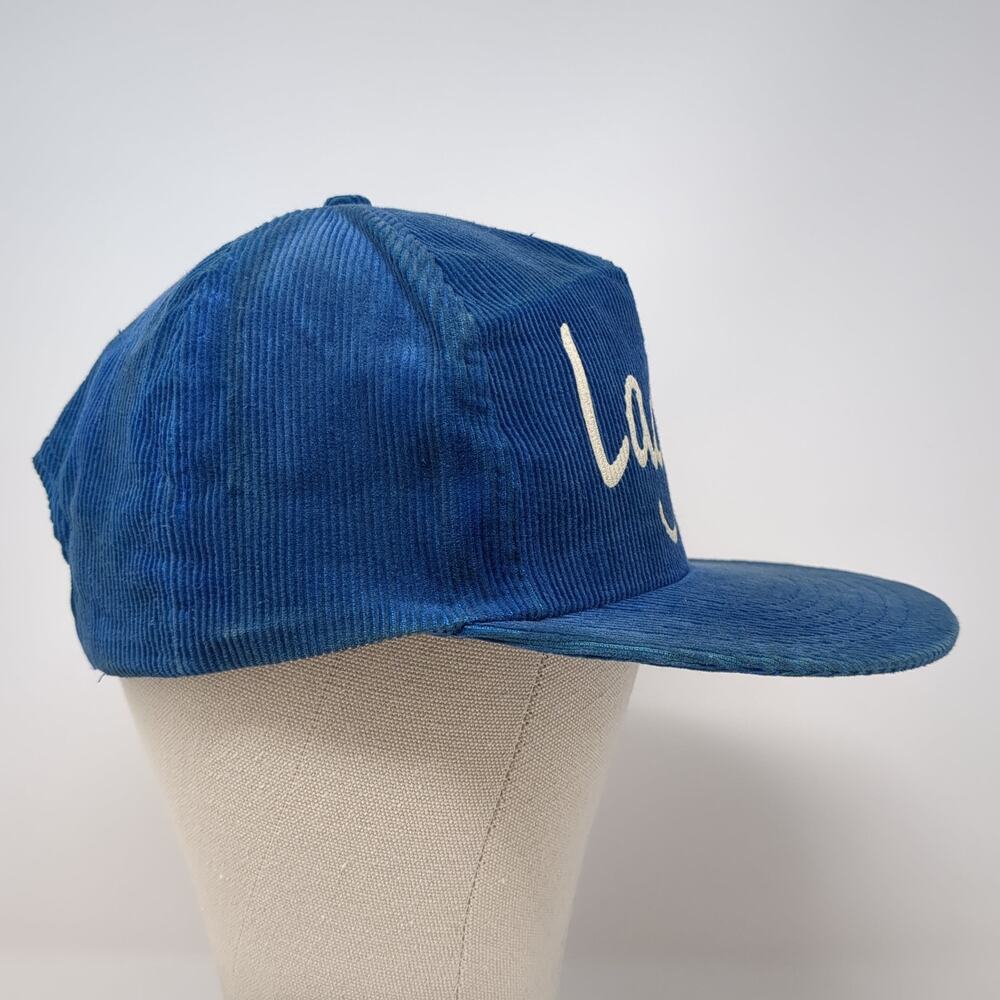 Lagoon Snapback Hat Blue One Size Solid Adjustabl… - image 5